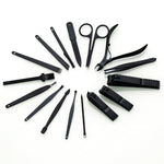 Nail Clipper Set - 16pcs Stainless Steel