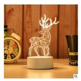 USB-Powered LED Table Lamp - Jellyfish / Owl / Moon / Guitar