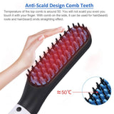 Beard Straightener / Hair Comb Multi-functional Electric Brush For Men