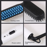 Beard Straightener / Hair Comb Multi-functional Electric Brush For Men